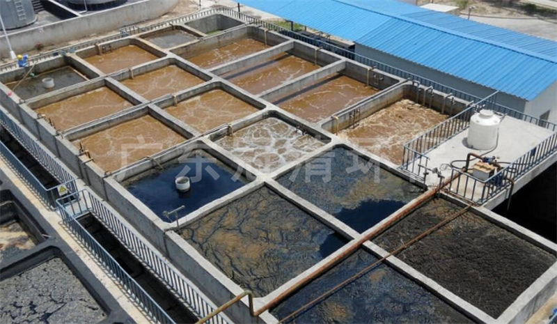 污泥干化废水处理曝气生物流化床工艺